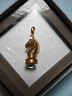 周大福國際象棋馬 騎士馬PLUS版足金黃金吊墜女EOF2142新年禮物 約8.7g計價(jià)(工費880) 曬單實(shí)拍圖