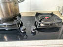太太樂(lè )（TTL）燃氣灶天然氣灶雙灶大火力省氣防風(fēng)灶具家用紅外線(xiàn)灶聚能灶液化氣灶煤氣爐猛火灶煤氣灶 曜石黑晶荷葉仿生防爆面板-一級能效-70%熱效率 管道天然氣 曬單實(shí)拍圖