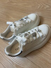 他她（TATA）奶油泡泡女鞋2026春休閑鞋運動(dòng)板鞋厚底小白鞋 白/銀 38 曬單實(shí)拍圖