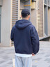 AEMAPE/美國蘋(píng)果 衛衣男士2026春季新款高端開(kāi)衫連帽寬松雙拉鏈外套男裝 寶藍色 XL 【適合140-160斤】 曬單實(shí)拍圖