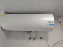 海爾（Haier）家用全隱藏式 線(xiàn)控電熱水器50升/60升儲水式一級能效變頻速熱衛生間洗澡WIFI控制 60L 2200W 線(xiàn)控+40cm吊頂隱藏統帥 曬單實(shí)拍圖