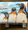嫚熙（EMXEE）藍企鵝綿柔巾嬰兒寶寶一次性洗臉巾新生兒干濕兩用手口清潔巾 80抽 12包 【贈2包嬰兒綿柔巾】 曬單實(shí)拍圖