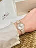 古尊（GOLGEN）手表女生小天鵝防水石英女士時(shí)尚輕奢十大品牌新年禮物送女友9167 【爆款禮盒】香檳粉+贈米色皮帶 曬單實(shí)拍圖