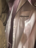 都市麗人睡衣女士緞面仿真絲冰絲寬松長(cháng)袖長(cháng)褲開(kāi)衫四季可外穿家居套裝 曬單實(shí)拍圖