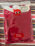 紅豆兒童新年款秋衣秋褲男女童紅色純棉保暖內衣套裝 紅錦鯉 120 曬單實(shí)拍圖