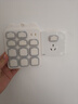 光多拉插座保護蓋兒童防觸電嬰兒防護蓋電源保護套堵孔塞插頭安全塞 曬單實(shí)拍圖