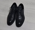 卡帝樂(lè )鱷魚(yú)（CARTELO）皮鞋男士牛皮商務(wù)休閑西裝正裝德比鞋英倫結婚男鞋 6531 黑色 42  曬單實(shí)拍圖