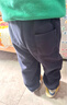 漢童兒童秋冬季寬松A類(lèi)運動(dòng)褲男女童小腳灰色衛褲寶寶休閑幼兒園褲子 藍色 130 曬單實(shí)拍圖