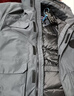 LUCK SWAN GODSE極寒羽絨服男中長(cháng)款派克服女士戶(hù)外運動(dòng)工裝大衣加厚保暖棉服外套 石墨灰色-加拿大08遠征大鵝風(fēng)格 2XL 【建議體重：140-160斤】-情侶同款 曬單實(shí)拍圖