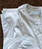 Mr.Bu布先生男士?jì)却頣水柔棉純棉短袖春夏季基礎長(cháng)絨棉涼感小白T 【水柔棉T】皓月白 2XL (185) 曬單實(shí)拍圖
