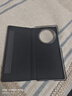 至朗尼適用vivoxfold3手機殼XFold3Pro折疊屏保護套磁吸翻蓋真素皮全包防摔超薄高檔商務(wù)男女款 薄翼黑 曬單實(shí)拍圖