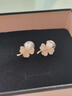 BJYL貓眼四葉草耳夾女無(wú)耳洞小眾高級感耳環(huán)輕奢高級免打孔耳釘耳飾女 金色-蚊香盤(pán)耳夾 曬單實(shí)拍圖