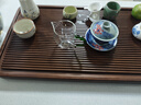 豪峰胡桃木紋家用2025新款茶具套裝實(shí)木茶盤(pán)排水托盤(pán)茶臺新年禮物 加厚款直條茶盤(pán)-長(cháng)80cm寬40cm高3.5cm 曬單實(shí)拍圖