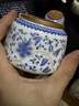 琦軒源羊脂玉青花白瓷茶葉罐小號便攜精品高檔茶葉陶瓷防潮密封儲茶罐 曬單實(shí)拍圖