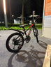 鳳凰兒童自行車(chē)6-12-15歲男孩女孩中大童山地車(chē)小學(xué)生碟剎變速單車(chē) 7級變速一體輪-黑紅+禮包 22寸-適合身高135-145cm 曬單實(shí)拍圖