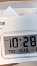 得力（deli）兒童節多功能電子鬧鐘兒童臥室智能床頭鐘開(kāi)學(xué)學(xué)生專(zhuān)用起床神器白LE102開(kāi)學(xué)必備新年禮物 曬單實(shí)拍圖