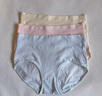 雅鹿4條內褲女士純棉中高腰A類(lèi)棉10A抑菌襠女士?jì)妊澊蟠a胖mm200斤XL 曬單實(shí)拍圖