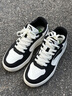 安踏輕風(fēng)2板鞋男鞋2026新款春季皮面低幫休閑鞋厚底增高小白鞋運動(dòng)鞋 象牙白/基礎黑 【新春新款】 42 曬單實(shí)拍圖