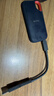 閃迪（SanDisk） Type-C接口NVMe高速SSD移動(dòng)固態(tài)硬盤(pán)E61存儲USB3.2Gen2 黑色 高速讀取1050MB/S 至尊極速卓越版2TB（送收納包） 曬單實(shí)拍圖