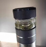 壹滴水（edish）雙層鈦保溫杯茶水分離杯男女士泡茶杯高端送禮鈦杯 皓月銀480mL【內外鈦+玻璃杯套裝】 曬單實(shí)拍圖