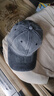 啄木鳥(niǎo)新款做舊棒球帽男女士春秋時(shí)尚牛仔棒球帽大頭圍韓版潮鴨舌帽冬天 做舊棒球帽煙灰色 L 常規碼55-60cm 曬單實(shí)拍圖