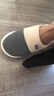潔麗雅（Grace）棉拖鞋男士秋冬季室內防臭防滑居家保暖厚底踩屎感拖鞋男款冬天 曬單實(shí)拍圖