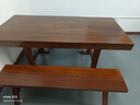 鼓歌實(shí)木大板泡茶桌奧坎大板桌原木辦公室家具臺大板茶桌椅組合 大板定金（余款到付） 曬單實(shí)拍圖