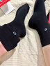 皮爾卡丹襪子男士秋冬季100%純棉抗菌防臭厚款休閑運動(dòng)耐磨全棉商務(wù)中筒襪 曬單實(shí)拍圖