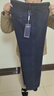 恒源祥牛仔褲男士休閑寬松直筒中青年長(cháng)褲彈力褲子HJ142 深蘭加絨 33  曬單實(shí)拍圖