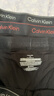 Calvin Klein男士舒適純色平角內褲000NB4076A Q6A黑色 L 曬單實(shí)拍圖