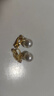 銀瑜 法式仿珍珠耳夾無(wú)耳洞氣質(zhì)高級感耳墜小香風(fēng)百搭耳飾新年禮物女 小香風(fēng)珍珠耳夾 曬單實(shí)拍圖