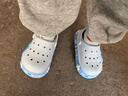 牧童嬰兒洞洞鞋夏季新款拖鞋男童海邊沙灘鞋可愛(ài)卡通透氣女寶寶涼鞋 海豚藍 23 底標160/鞋內長(cháng)15.5cm 曬單實(shí)拍圖