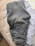 翊尚美加絨牛仔褲女秋冬新款垂感顯瘦闊腿褲小個(gè)子高腰寬松休閑直筒褲子 曬單實(shí)拍圖