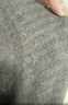 紅袖（hopeshow）慵懶風(fēng)高級感綿羊毛針織衫2025冬季新款女裝【舒芙絨】?jì)却蠲?煙灰056 M 曬單實(shí)拍圖