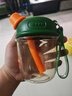 可可貓運動(dòng)水壺母嬰級tritan水杯吸管杯運動(dòng)杯子學(xué)生健身隨手杯綠530ML 曬單實(shí)拍圖