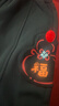 巴拉巴拉兒童加絨長(cháng)褲男女童春季紅色新年拜年服寬松束腳保暖褲 曬單實(shí)拍圖