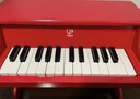 Hape木制小鋼琴 男女小孩兒童音樂(lè )鋼琴兒童節禮物 25鍵鋼琴紅色 3-6Y 曬單實(shí)拍圖