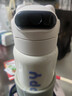 惠普智能大容量指紋杯藍牙解鎖成人兒童保溫杯316吸管學(xué)生水杯子550ml 曬單實(shí)拍圖
