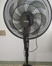 美的（Midea）電風(fēng)扇家用風(fēng)扇落地扇 7葉遠距強風(fēng)電扇立式輕音靜音節能可定時(shí)降溫黑色機械款 【風(fēng)速309m/min】超級單品 曬單實(shí)拍圖