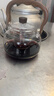 耐熱玻璃燒水壺套裝養生茶具煮茶壺 透明顏色 1000ml 曬單實(shí)拍圖