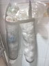 CTRLEND廚房垃圾袋收納神器收納袋壁掛式抽取盒塑料袋儲物整理袋收納掛袋 灰色+黑色 +掛鉤 曬單實(shí)拍圖