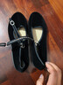 勞保佳 勞保布鞋 平底工作鞋 酒店服務(wù)員工作鞋 女款防滑鞋 黑色 38碼 曬單實(shí)拍圖