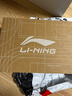 李寧（LI-NING）加絨輕風(fēng) v2減震回彈黑色休閑跑步鞋皮面百搭輕便舒適運動(dòng)鞋子男 曬單實(shí)拍圖