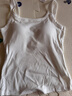 歐迪芬【免穿文胸含桑蠶絲】吊帶背心女打底內搭7A抗菌帶胸墊可外穿L 曬單實(shí)拍圖