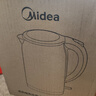 美的（Midea）電熱水壺養生母嬰級316L不銹鋼雙層無(wú)縫一體內膽防燙燒水壺 1.7L自動(dòng)智能斷電 年貨 SH17M301PRO 曬單實(shí)拍圖