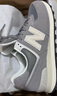 NEW BALANCE NB574官方男鞋女鞋情侶鞋秋冬透氣百搭復古潮流網(wǎng)面休閑運動(dòng)鞋 灰色 U574UL2 40 腳長(cháng)25 曬單實(shí)拍圖