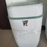 小鴨3.5公斤小型半自動(dòng)單桶迷你洗衣機 嬰兒小洗衣機 內衣褲洗衣機 3.5KG抹茶綠【藍光潔凈 健康分洗】 曬單實(shí)拍圖