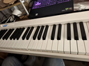 特倫斯折疊鋼琴88鍵便攜式電鋼琴成人兒童電子琴重力度鍵盤(pán)V30pro鋼琴 時(shí)尚白+專(zhuān)用琴包 曬單實(shí)拍圖