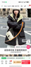 鴨鴨（YAYA）羽絨服女中長(cháng)款2025年新款秋冬季百搭連帽收腰連帽保暖厚外套 曬單實(shí)拍圖