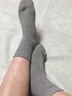 鴨鴨襪子女羊毛襪冬季10A級抗菌保暖防臭耐磨透氣秋冬中筒女襪 曬單實(shí)拍圖